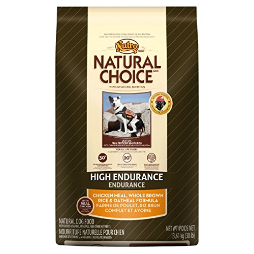 Nutro Natural Choice High Endurance Chicken,Rice & Oat Adult Dog Food 13.6KG