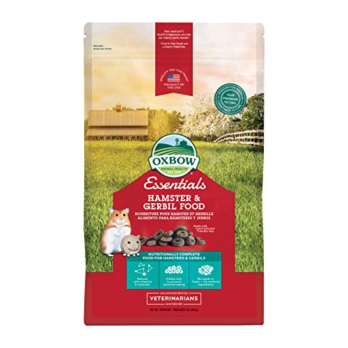 OXBOW 1022090100 Essentials Hamster/Gerbil Food 1-Pound Bag