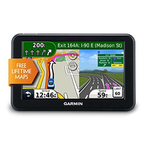 Navigateur GPS portable Garmin Nuvi50lm 5 pouces avec cartes à vie