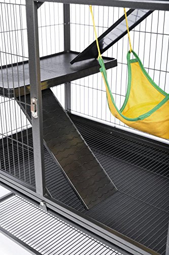 Prevue Hendryx Black Feisty Ferret Cage