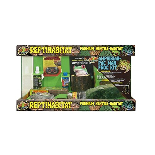 ZooMed RR2441 ReptiHabitat Terrarium Frog Kit 10 Gallon