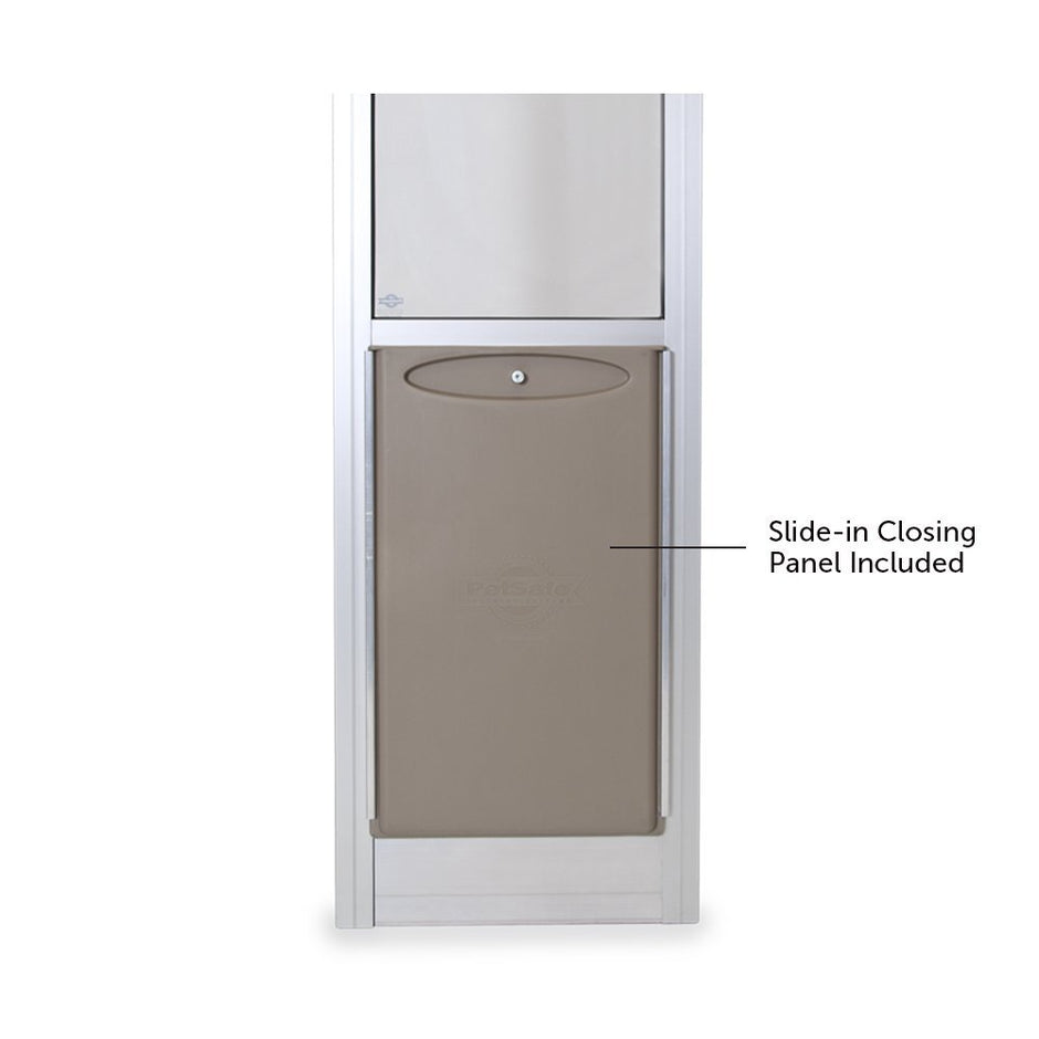 PetSafe Freedom Aluminum Patio Panel Sliding Glass Dog and Cat Door
