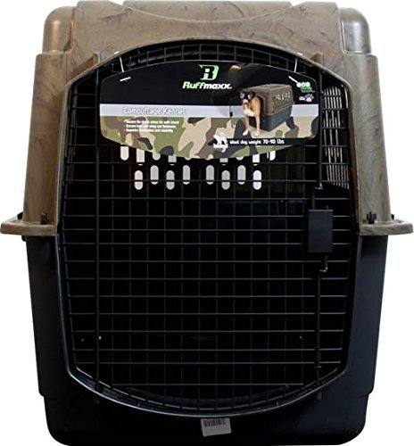 Petmate Ruff Maxx Kennel For Dogs In Camo/Black (70-90LBS (40 Inch))