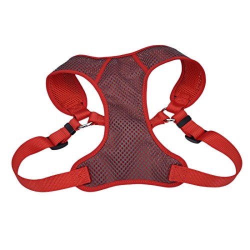 Coastalpet Comfort Soft Sport Wrap Adjustable Adjustable pour grand chien (gris avec rouge)