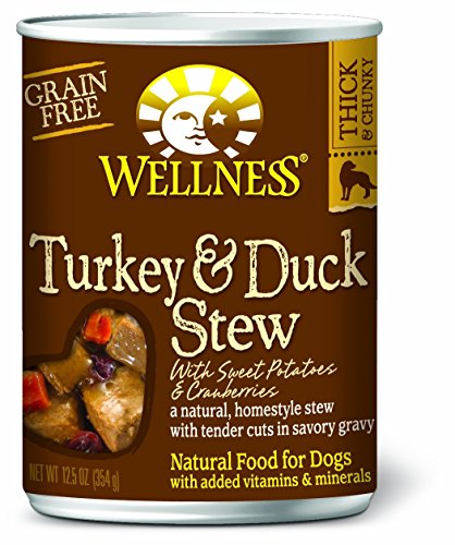 Wellness 01730 Stew Turkey/Duck Dog Food 12/12.5oz