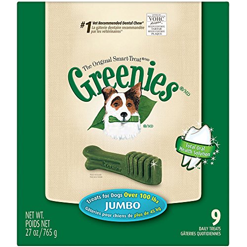 Greenies 10071483 27-Ounce Canister Jumbo 9 Count