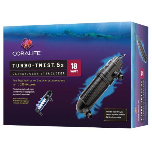 Stérilisateur UV turbo-twist - 6x - 18 W