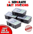 Tomcat Mouse-Rodent Killer-Child et Station d'appâts à 4 packs résistants à un chien