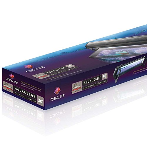 Coralife 08601 Aqualight High Output T5 Dual Lamp Fixture (30inch)