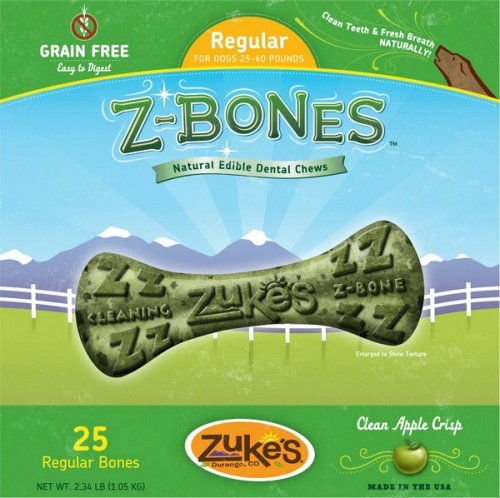 Zuke`s Z-Bone Regular Apple 25 Count