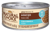 Nutro Natural Choice 10102087 Minced Cod Adult Cat Food 24/3OZ