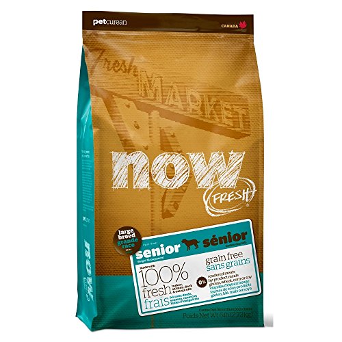 Petcuenne maintenant Grain Fresh GRATUIT GRANDE Race Senior Dog Courage pour chiens
