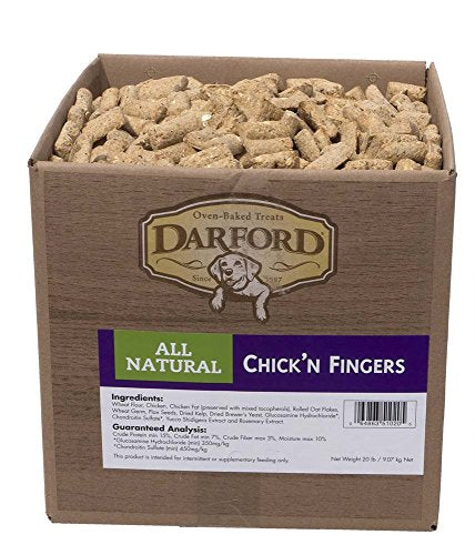 Darford Naturals Chick n' Fingers 12-Pound Bulk Dog Treats