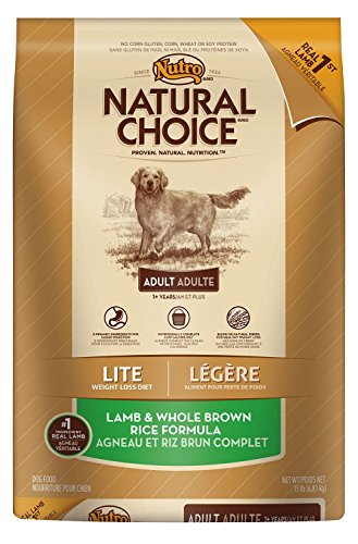 Nutro Natural Choice 10097738 Lite Agneau et riz Alimentation pour chiens adultes 6,81 kg