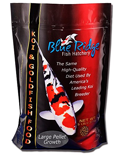 Blue Ridge 17654 Hatchery de poisson Koi et Goldfish Food Food Growth Growth 3 / 16in 25lb