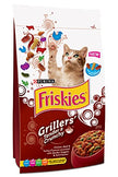 Friskies 48475 Grillers Chicken,Beef andTurkey Food For Cat 7.5KG