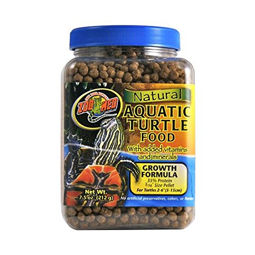 Zoo Med ZM-55B Natural Aquatic Turtle Food Growth Formula 50lbs