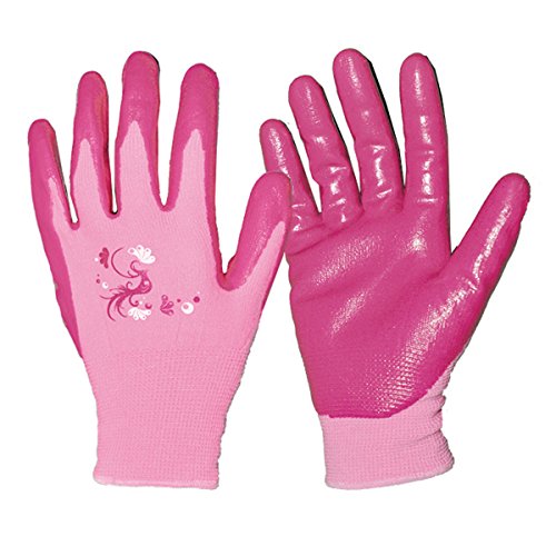 Pilote et remplissages de jardin gants (rose, xl)
