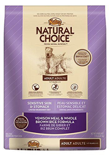 Nutro Natural Choice 10106566 Venison and Brown Rice Dog Food 6.81 Kg