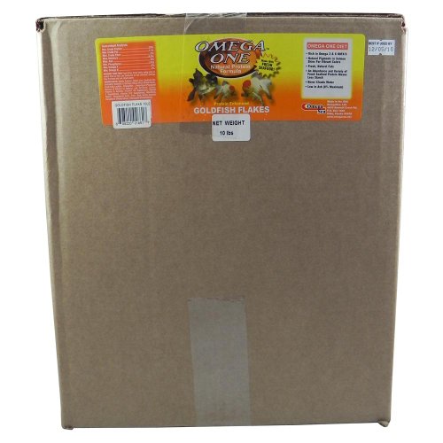 Omega One AA5837 Goldfish Flakes Fish Food (10 lb)