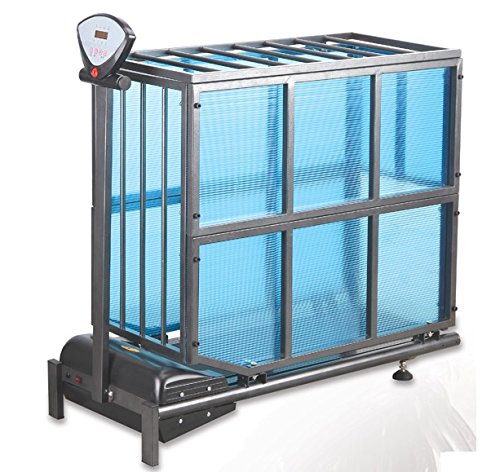 Yusheng Treadmill YS-J100 5pcs 200W Motorized Pet Treadmill With Cage In Black