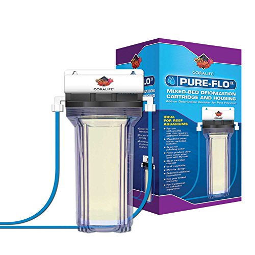 Coralife 05698 Pure-Flo II Add-On Deionization Canister