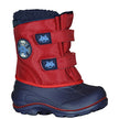 Naturmania Nat's SM1381B Baby Boots Winter avec Eva Base (Red Pixel, 7)