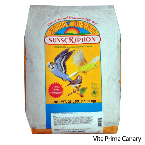 Sunseed Vita Prima Canary Food 25lb Bulk