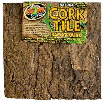 Zoo Med NCB-4 Natural Cork Tile Background 18x24