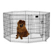 MidWest Exercise Pen With Door in Black Finish (36-inch)
