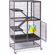 Prevue Hendryx Black Feisty Ferret Cage