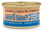 Natural Balance 53264 Salmon and Pea Canned Cat Food 24/3 Oz