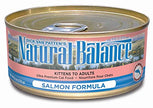 Natural Balance Salmon Formula Canned Cat Food