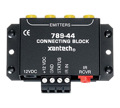 Xantech 78944 Bloc de connexion infrarouge infrarouge infrarouge IR 1 zone / 4