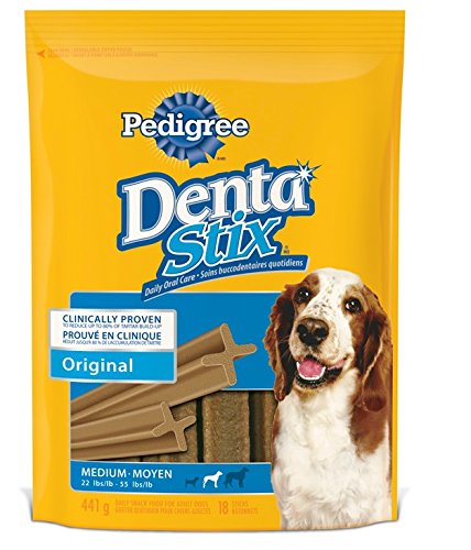 Pedigree Dentastix Dog Chews Treat Medium 18/Pk