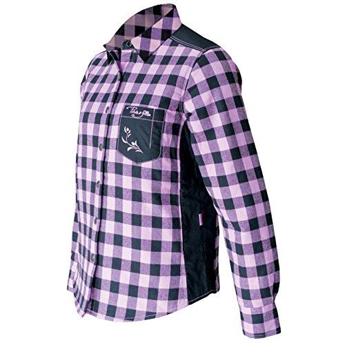 Chemise à cartes pilotes et remplies rembourrée (rose, 2xl)