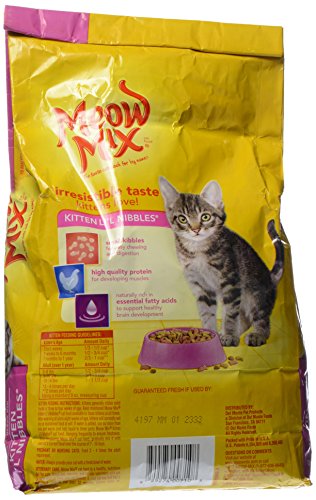 Mélier de nourriture pour chats, formule de chaton, 3,15 lb