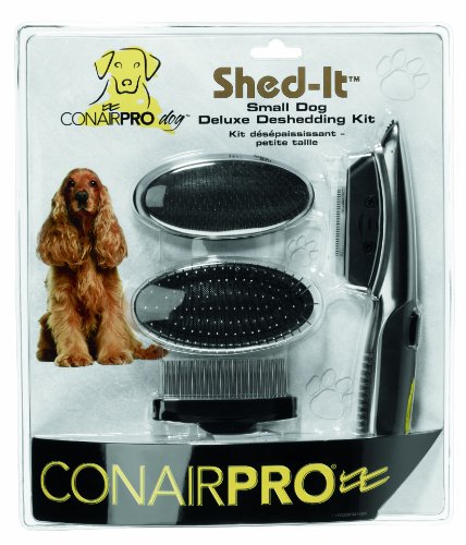 Confairpro Shed-it Deluxe Professional To coulant Kit pour petits chiens, 1,75 pouce