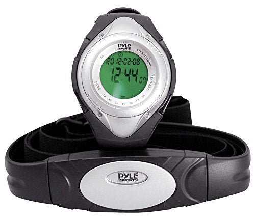 Pyle PHRM38 Heart Rate Monitor Watch with 3D Walking/Running Sensor