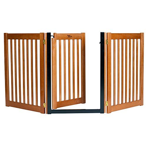 Highlander Walk Through 3 Free Standing Pet Gate Finish: Artisan Bronze