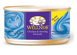 Wellness 8952 Complete Health Chicken and Herring Canned Cat Food (24/3 Oz)