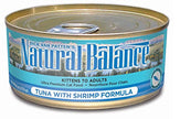 Natural Balance Tuna With Shrimp Canned Cat Food (24/5.5OZ)
