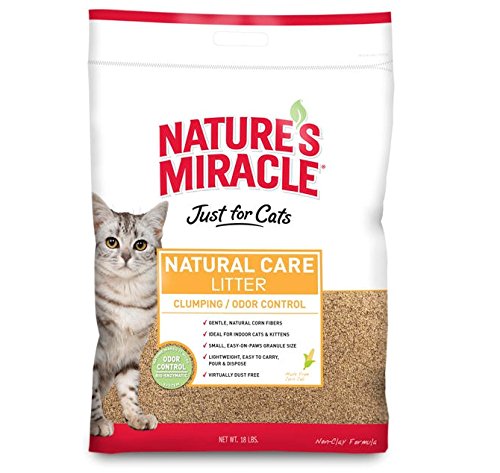 Nature's Miracle 5318 Natural Cat Litter 18 Lb