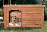 Precision 2700-3LARGEDI Outback Log Cabin Dog House (Large)