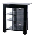 SANUS SFA29 TV 4-Shelf et support vidéo audio, force rigide et design contemporain - noir