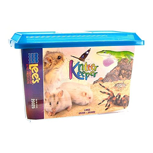Lee's HH2007 Kritter Keeper Rectangle with Lid Houses For Reptile (Large)