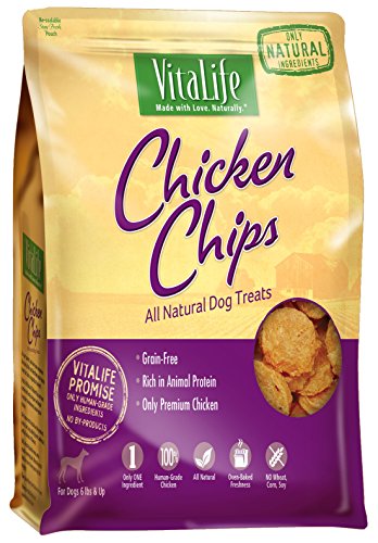 VitaLife All Natural Dog Treats - Chicken Chips 227 g (8 oz)