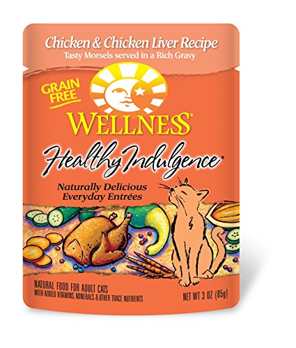 Bien-être 89088 Indulgence saine poulet foie de chats alimentaire 24/3 oz