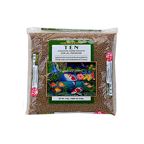 Hartz AA1257B Wardley Ten Pond Pellets Fish Fish Food 5 lb Sac