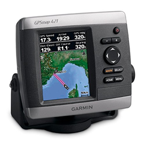Garmin GPS421S 4-Inch Marine GPS and Chartplotter with Dual Frequency Transducer